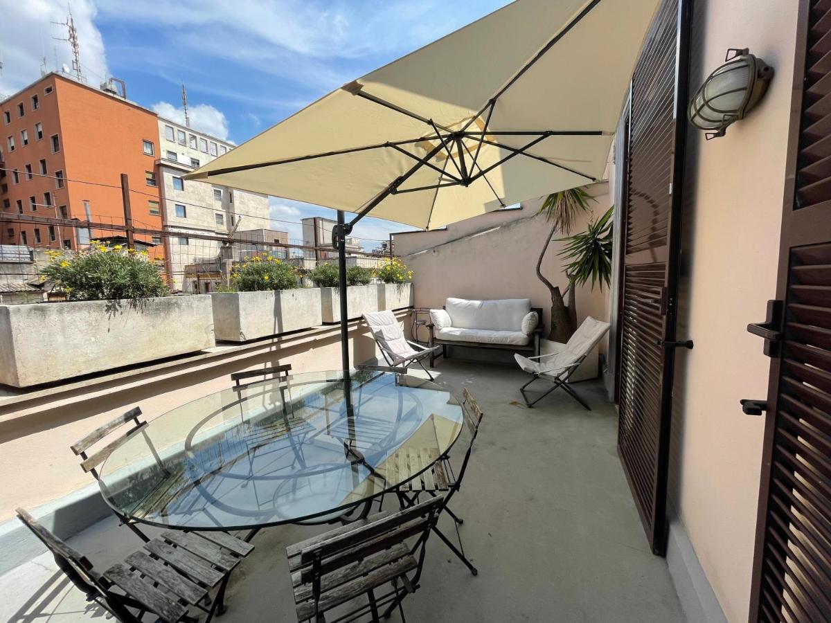 Loft Esquilino Terrazza A Stazione Termini Apartment Rome Bagian luar foto